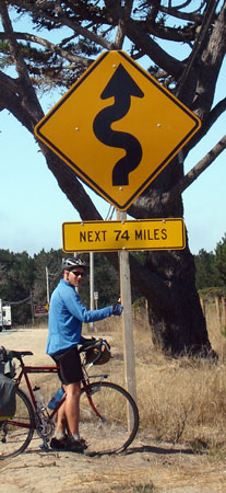 Mr. Spice, ready for Big Sur curves
