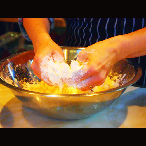 making pie crust