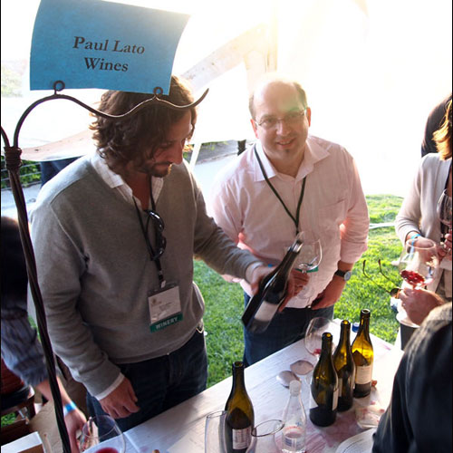 sommelier and winemaker Paul Lato